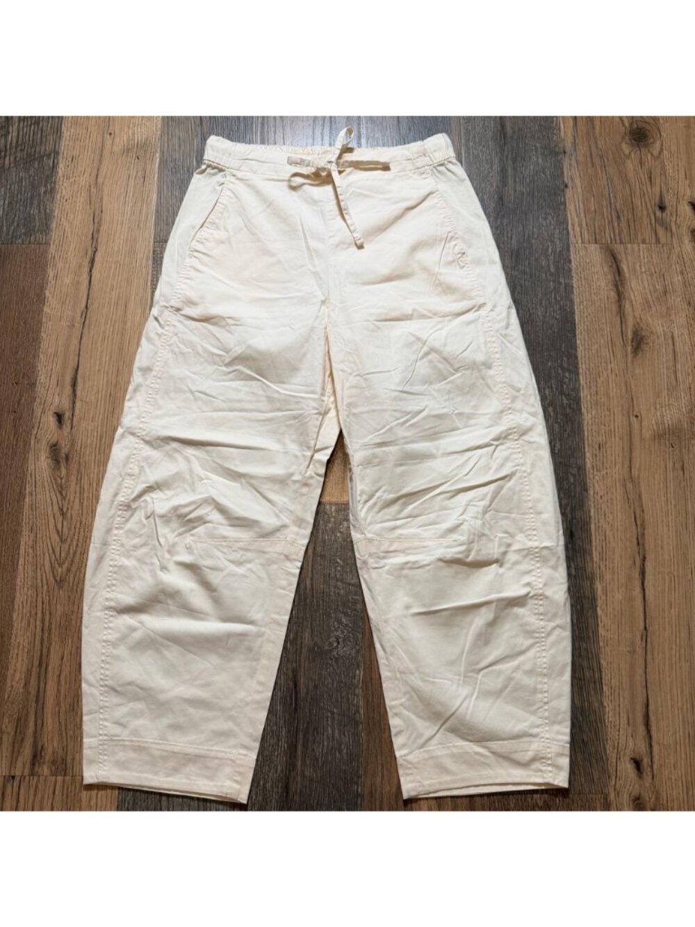 Everlane The Easy Barrel Pant Canvas Size Small NWT - Picture 2 of 5